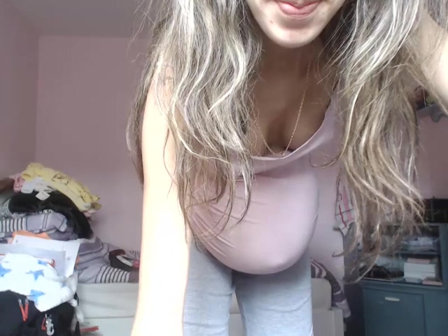 Busty Brunette Solo Masturbation