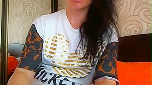 Mila Pregnant Romanian FUCKING HUGE!!! 1 Hour Skype Show Webcam
